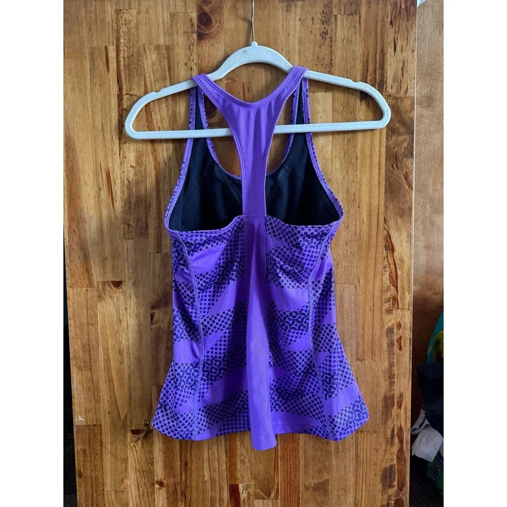 Nike Dri-Fit Racerback Tank Sz. Medium Purple & Black